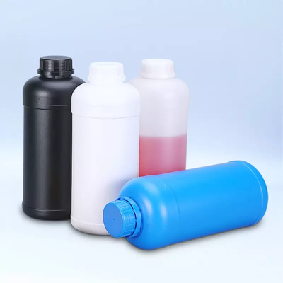 1000 ml atramentu pigmentowego HDPE Plastikowy pojemnik Opakowania płynne Chemiczna plastikowa butelka HDPE