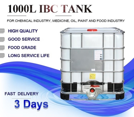 Stal ocynkowana DC53D Zbiorniki chemiczne IBC o pojemności 1000 litrów 1200*1000*1150mm