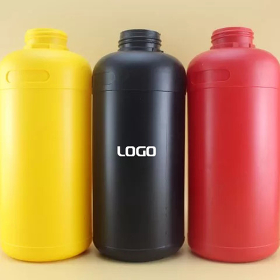 1000 ml Plastikowy pojemnik HDPE Atrament Plastikowe butelki chemiczne Puste z plastikową zakrętką