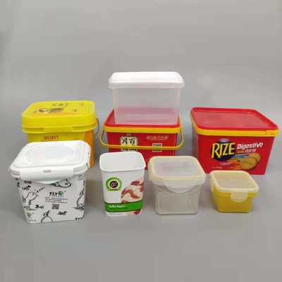 Wygodne użytkowanie Plastikowa beczka klasy spożywczej Wiele rozmiarów Prostokątny kształt