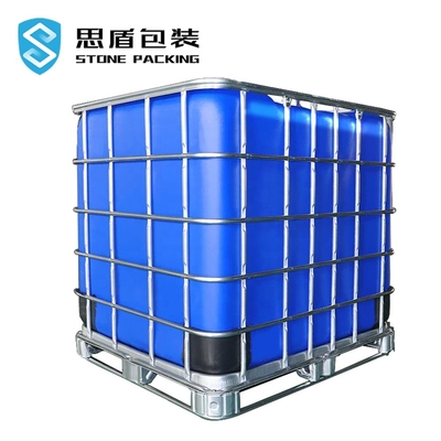 ISO9001 Kwadratowe zbiorniki magazynowe IBC HDPE 1,2 * 1 * 1,5 m