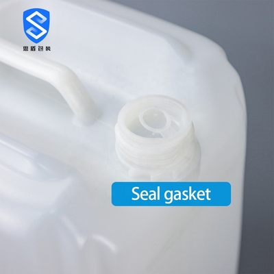 Kaliber 47mm biały kwadratowy plastikowy zbiornik HDPE 20 litrów 450g