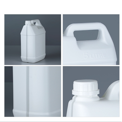 128 Fl Oz Białe plastikowe wiadro HDPE o pojemności 5 galonów 220g OEM