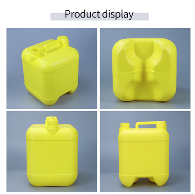 Plastikowy bęben 1,5 kg kwadratowy o pojemności 10 l z uchwytem 360 * 300 * 410 mm