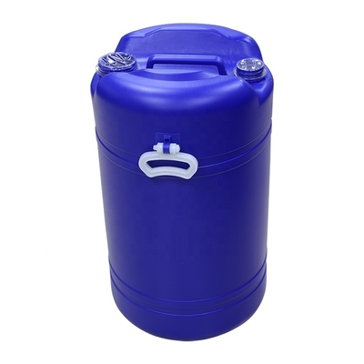 HDPE Niebieski 60L 55-galonowy plastikowy bęben z uchwytem pastycznym OEM ODM