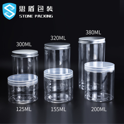 55 * 65 mm Plastikowe butelki PET z zakrętką 13 g