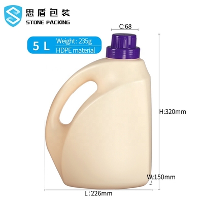 59mm Pusta butelka na detergent do prania na płyn do mycia naczyń 235g
