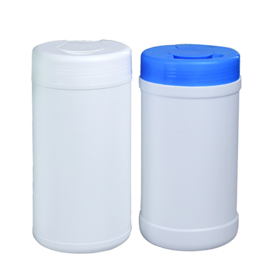 Matowy plastikowy pojemnik HDPE 750 ml Otwarty górny bęben HDPE