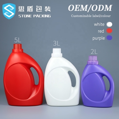 2L 3L 5L Płynne puste butelki z detergentem Kaliber 60mm OEM ODM