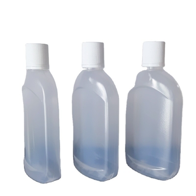 Matowa półprzezroczysta butelka szamponu 500 ml z zakrętką 45 g