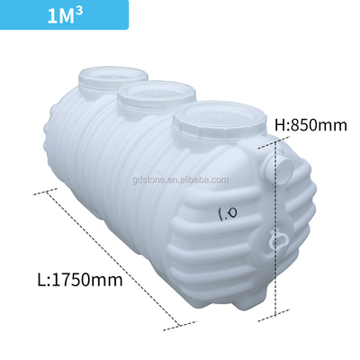 850 * 1750 mm RV Szambo Przechowywanie Plastikowe zbiorniki na wodę HDPE 1800 mm 1850 mm 1950 mm