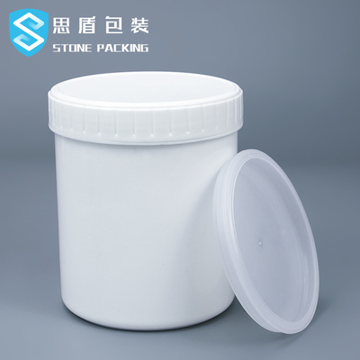 Biały czarny 12 * 140 mm 1L plastikowy słoik z zakrętką OEM ODM